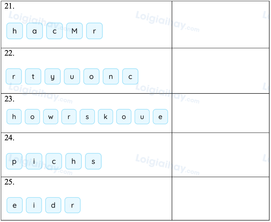 Đề thi giữa kì 1 Tiếng Anh 4 Global Success - Đề số 2 0 7