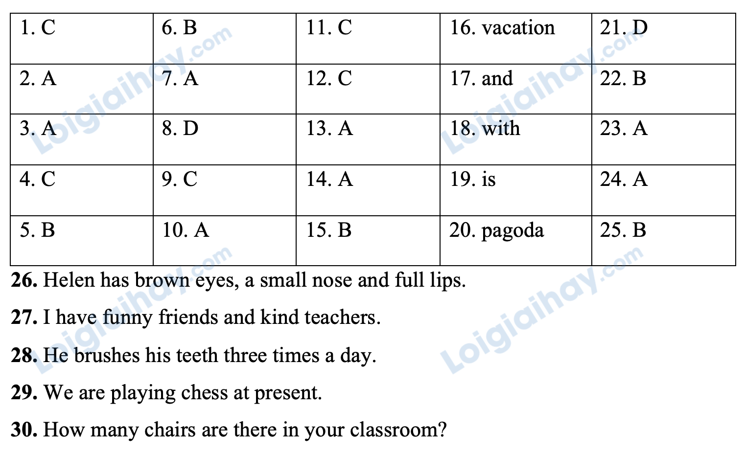 Đề thi giữa kì 1 Tiếng Anh 6 Global Success - Đề số 7 1 1
