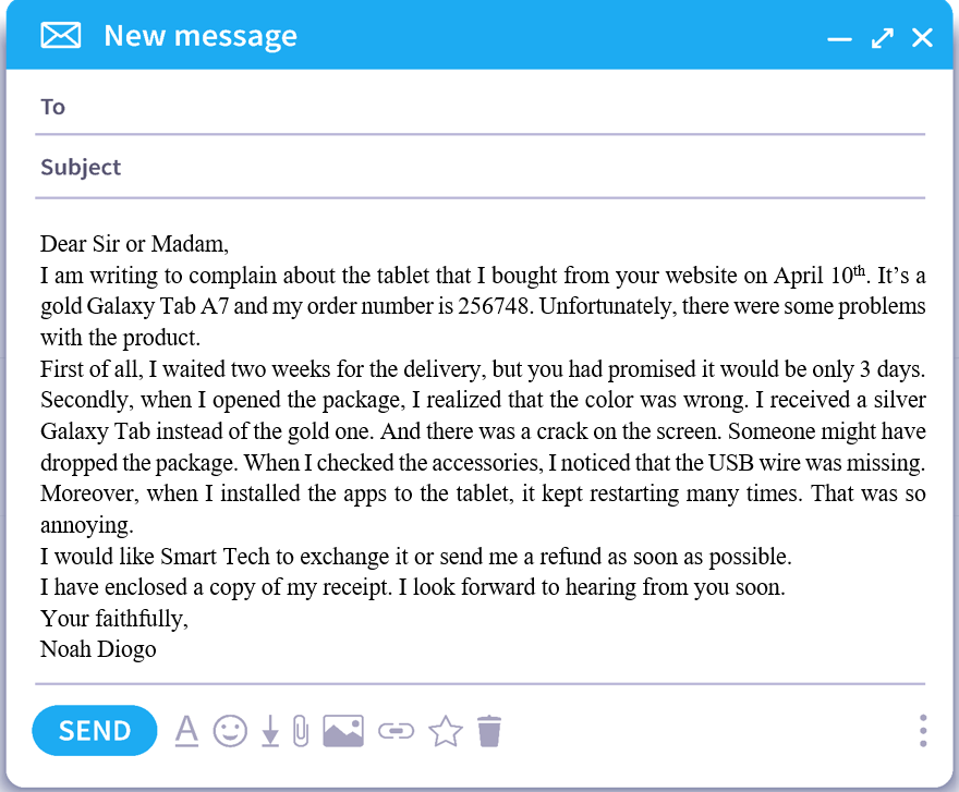 Đề thi học kì 1 Tiếng Anh 10 Bright - Đề số 7 0 1