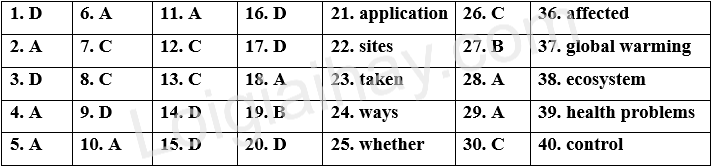 Đề thi học kì 1 Tiếng Anh 10 Friends Global - Đề số 10 1 1