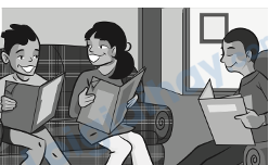 Đề thi học kì 1 Tiếng Anh 4 Family and Friends - Đề số 4 0 3