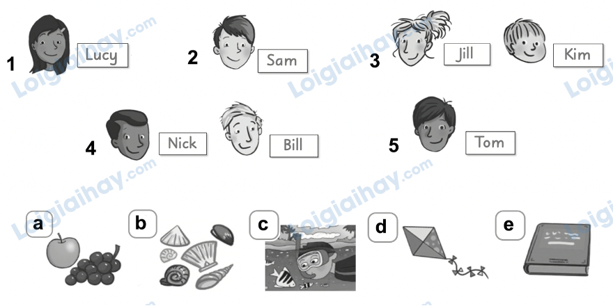 Đề thi học kì 1 Tiếng Anh 4 Family and Friends - Đề số 4 1 1