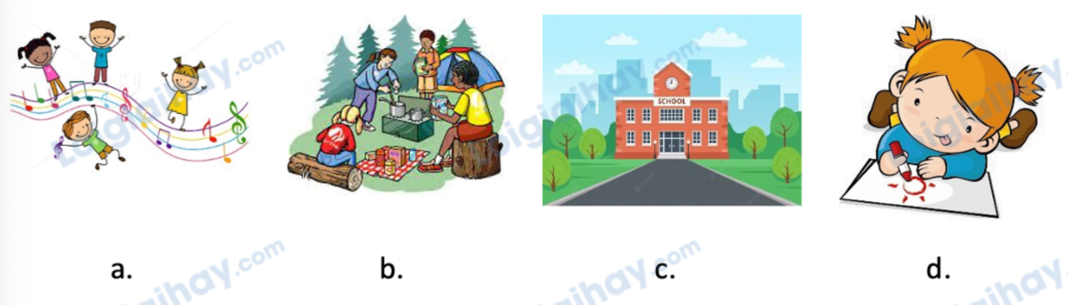 Đề thi học kì 1 Tiếng Anh 4 Global Success - Đề số 4 1 1