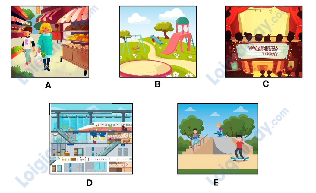 Đề thi học kì 1 Tiếng Anh 5 Family and Friends - Đề số 2 1 1