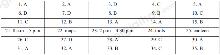 Đề thi học kì 1 Tiếng Anh 6 Global Success - Đề số 3 1 1