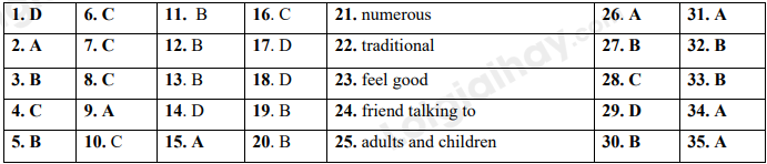 Đề thi học kì 1 Tiếng Anh 7 English Discovery - Đề số 5 1 1