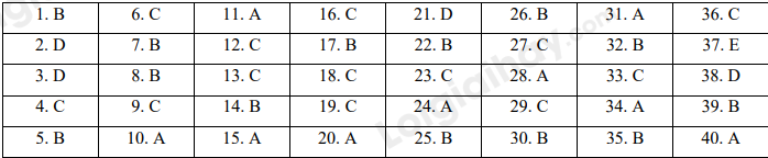 Đề thi học kì 1 Tiếng Anh 7 Friends Plus - Đề số 5 1 1