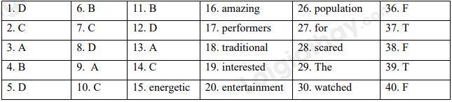 Đề thi học kì 1 Tiếng Anh 7 Right on! - Đề số 2 1 1