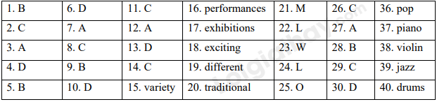 Đề thi học kì 1 Tiếng Anh 7 Right on! - Đề số 3 1 1