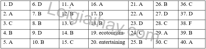 Đề thi học kì 2 Tiếng Anh 10 Bright - Đề số 5 1 1