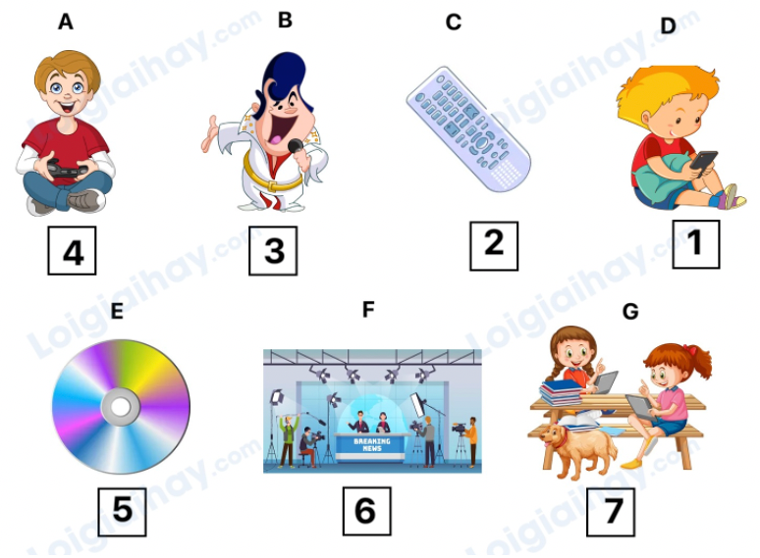 Đề thi học kì 2 Tiếng Anh 5 Family and Friends - Đề số 1 1 9