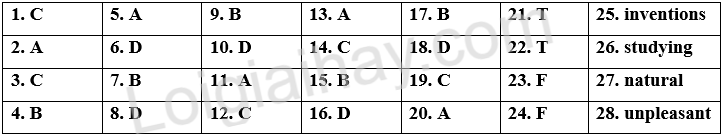 Đề thi vào 10 môn Anh Bình Định năm 2025 1 1