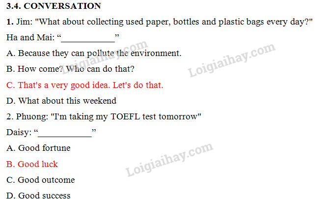 Đề thi vào lớp 6 môn Tiếng Anh trường Amsterdam năm 2019 1 11