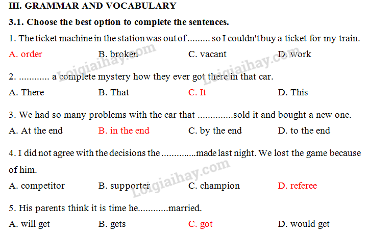 Đề thi vào lớp 6 môn Tiếng Anh trường Amsterdam năm 2019 1 7