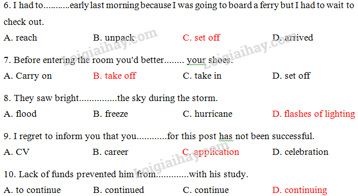 Đề thi vào lớp 6 môn Tiếng Anh trường Amsterdam năm 2019 1 8