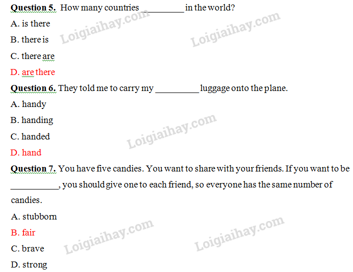 Đề thi vào lớp 6 môn Tiếng Anh trường Nguyễn Tất Thành năm 2020 1 3
