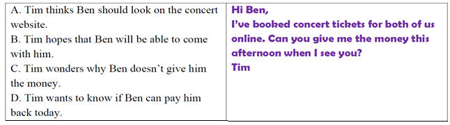 Đề thi vào lớp 6 môn Tiếng Anh trường Nguyễn Tất Thành năm 2021 0 3