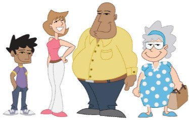 Family members - Hello! - SBT Tiếng Anh 6 - Right on! 4 1