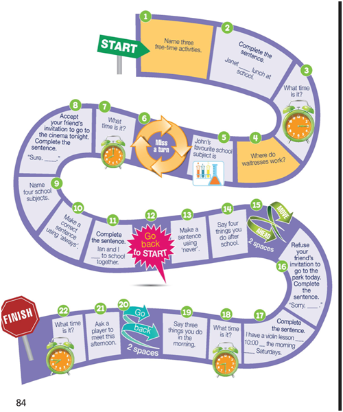 Fun time 2– Fun time – SBT Tiếng Anh 6 – Right on! 1