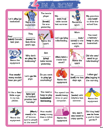 Fun time - SBT Tiếng Anh 7 Right on! 1 1