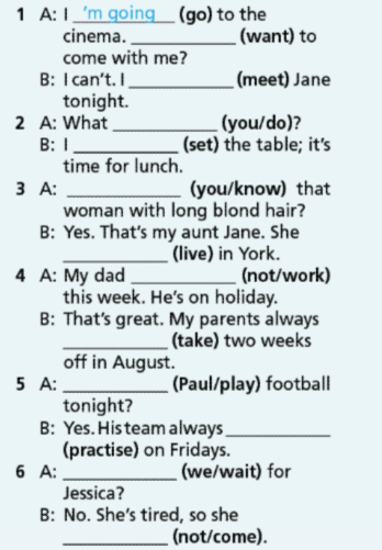 Grammar Bank Unit 1 - SBT Tiếng Anh 7 Right on! 12 1