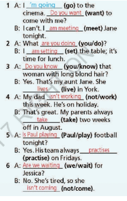 Grammar Bank Unit 1 - SBT Tiếng Anh 7 Right on! 12 2