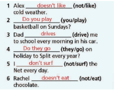 Grammar Bank Unit 1 - SBT Tiếng Anh 7 Right on! 3 2