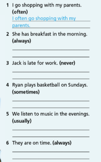 Grammar Bank Unit 1 - SBT Tiếng Anh 7 Right on! 5 1