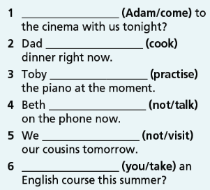 Grammar Bank Unit 1 - SBT Tiếng Anh 7 Right on! 7 1
