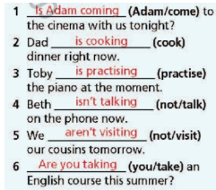 Grammar Bank Unit 1 - SBT Tiếng Anh 7 Right on! 7 2