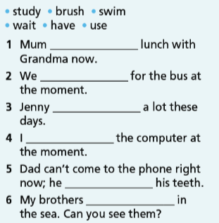 Grammar Bank Unit 1 - SBT Tiếng Anh 7 Right on! 8 1