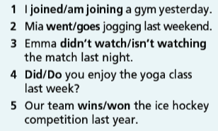 Grammar Bank Unit 2 - SBT Tiếng Anh 7 Right on! 0 1