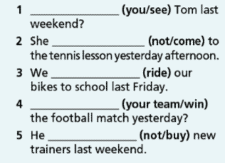 Grammar Bank Unit 2 - SBT Tiếng Anh 7 Right on! 1 1