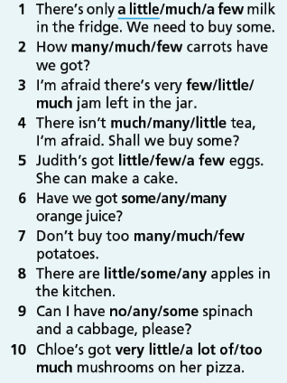 Grammar Bank Unit 2 - SBT Tiếng Anh 7 Right on! 11 1