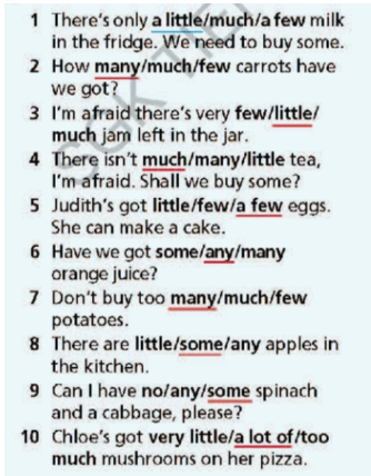 Grammar Bank Unit 2 - SBT Tiếng Anh 7 Right on! 11 2