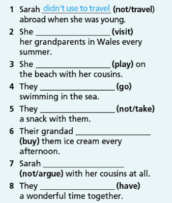 Grammar Bank Unit 2 - SBT Tiếng Anh 7 Right on! 7 1