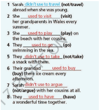 Grammar Bank Unit 2 - SBT Tiếng Anh 7 Right on! 7 2