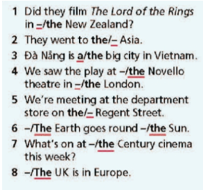 Grammar Bank Unit 3 - SBT Tiếng Anh 7 Right on! 8 2