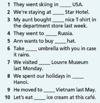 Grammar Bank Unit 3 - SBT Tiếng Anh 7 Right on! 9 1