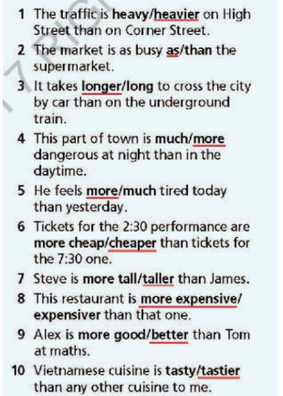 Grammar Bank Unit 5 - SBT Tiếng Anh 7 Right on! 1 2