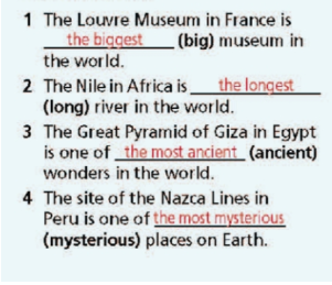 Grammar Bank Unit 5 - SBT Tiếng Anh 7 Right on! 4 2