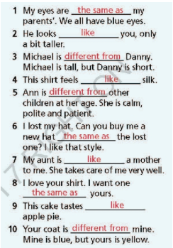 Grammar Bank Unit 5 - SBT Tiếng Anh 7 Right on! 7 2