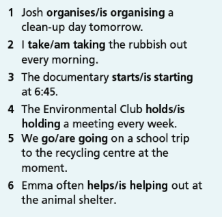 Grammar Bank Unit 6 - SBT Tiếng Anh 7 Right on! 0 1