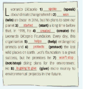 Grammar Bank Unit 6 - SBT Tiếng Anh 7 Right on! 4 2