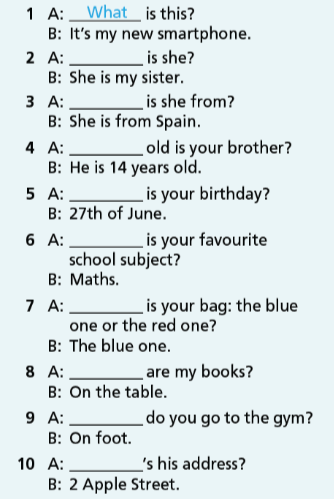 Grammar Bank Welcome back - SBT Tiếng Anh 7 Right on! 10 1