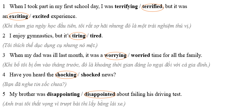 IC. Vocabulary - Introduction - SBT Tiếng Anh 11 Friends Global 4 1