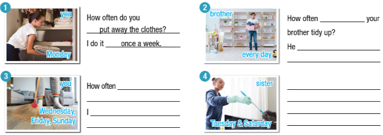 Lesson 1 - Unit 1. Family Life - SBT Tiếng Anh 10 iLearn Smart World 5 1