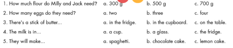 Lesson 1 - Unit 5. Food and Drinks - SBT Tiếng Anh 7 iLearn Smart World 3 1