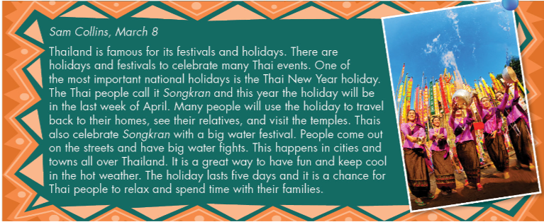 Lesson 1 - Unit 8. Festivals around the World - SBT Tiếng Anh 7 iLearn Smart World 2 1