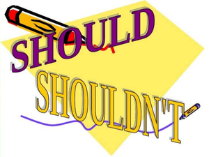 Image Example for should